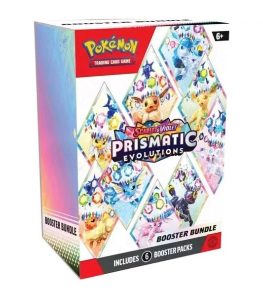 POKÉMON TCG: Scarlet & Violet Prismatic Evolutions Booster Bundle